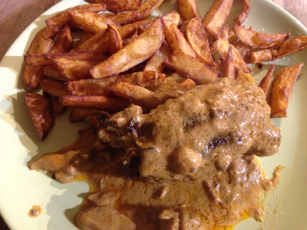 Chicken with vinegar