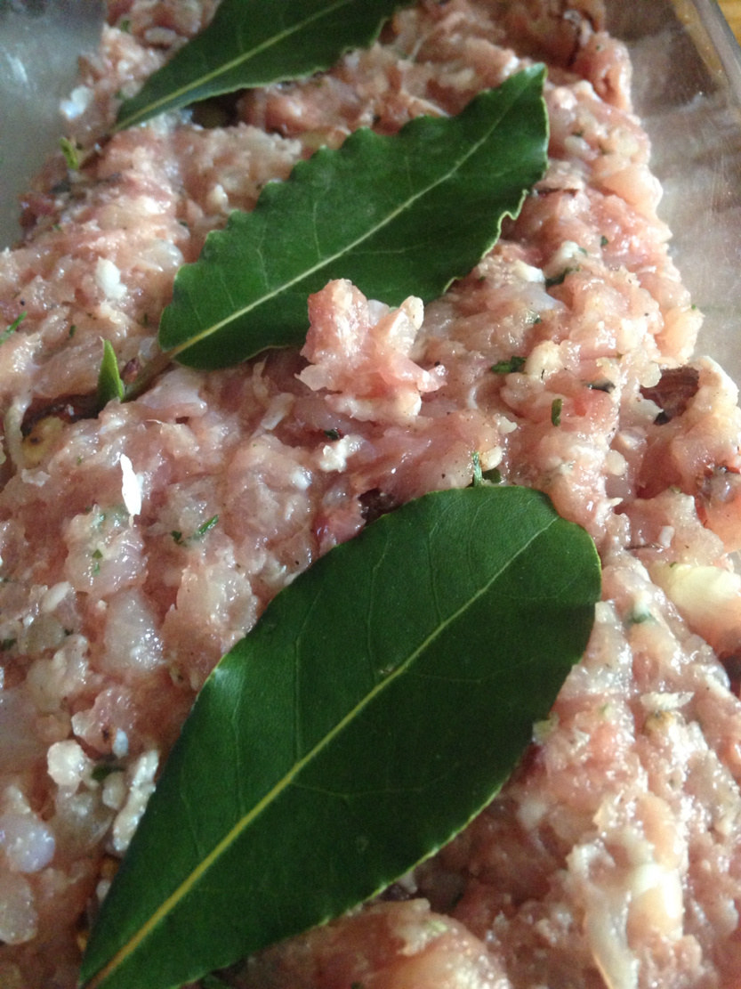 Rabbit terrine with hazelnuts